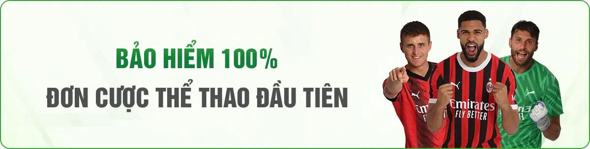 Ok969 com Bảo hiểm 100% đơn cược thể thao đầu tiên